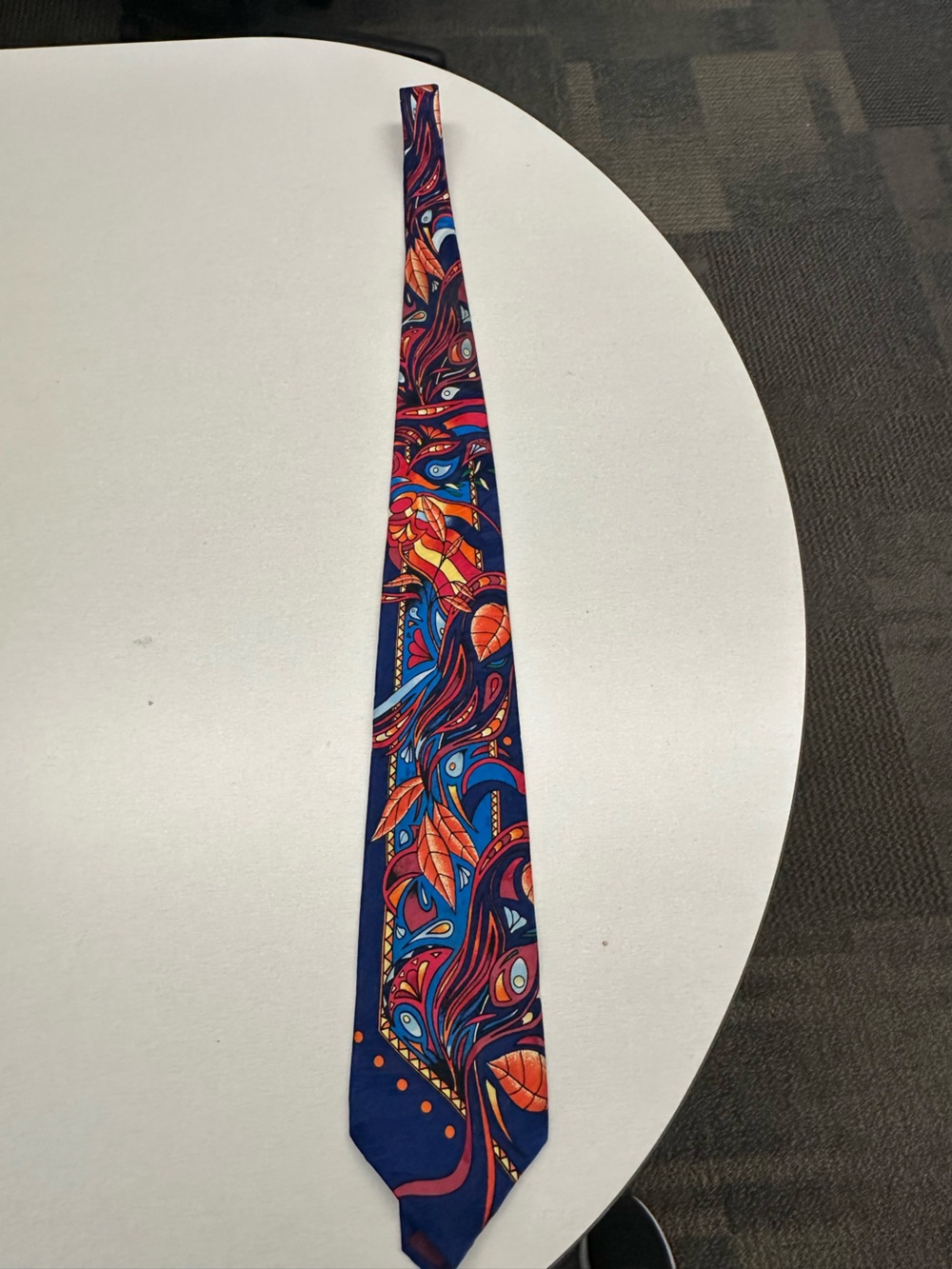 Rush Limbaugh No Boundries Collection 100% Silk Tie Made in USA